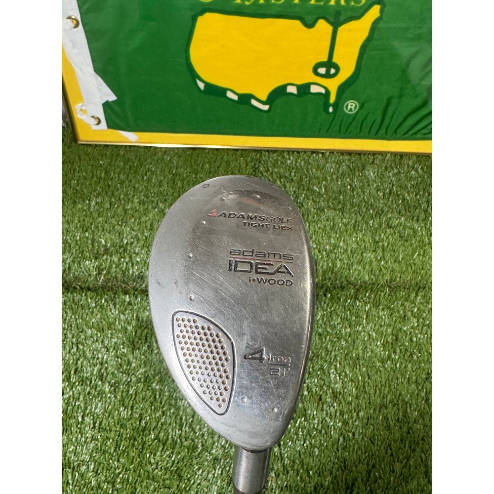 Adams Golf Idea i-Wood 21° 4‎ Iron Hybrid Tight Lies RH Steel Shaft Graphite Tip